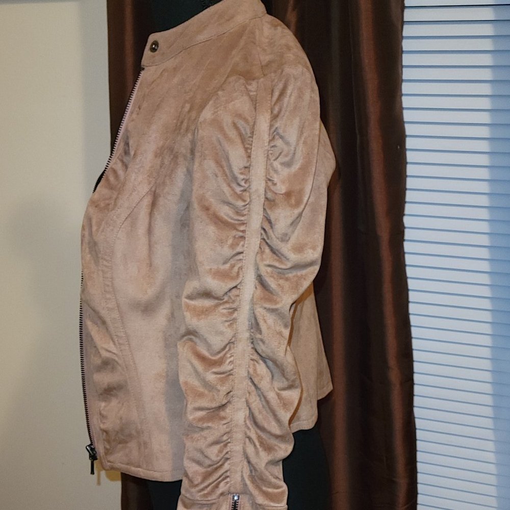 Inc Micro Suede Small Jacket - image 4